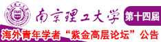 黑鬼日屄南京理工大学第十四届海外青年学者紫金论坛诚邀海内外英才！